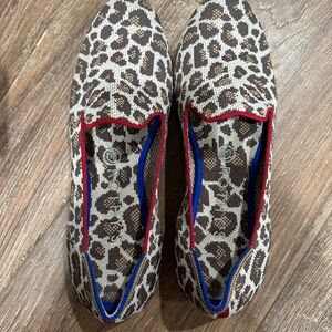 Rothy’s Mocha Spot loafers